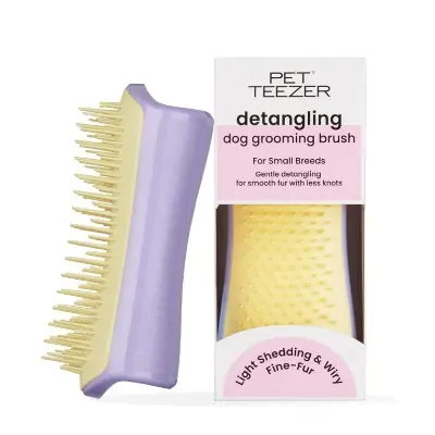 Kit de Bienvenida para Cachorro Bichón Maltés: Los 10 Imprescindibles desde el Día 1 23 Pet Teezer Cepillo Desenredante Pequeño para Perro cachorro oferta amazon