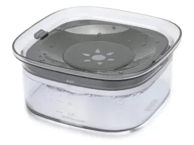 pettom bebedero antigoteo para perros mini bichon maltes