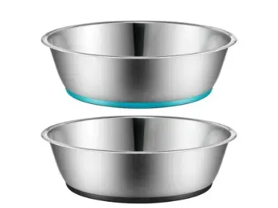 Cuencos de Acero Inoxidable para Perros